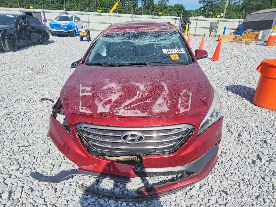 Photo 5 from auction – 2015 HYUNDAI SONATA with VIN 5NPE34AF4FH093334