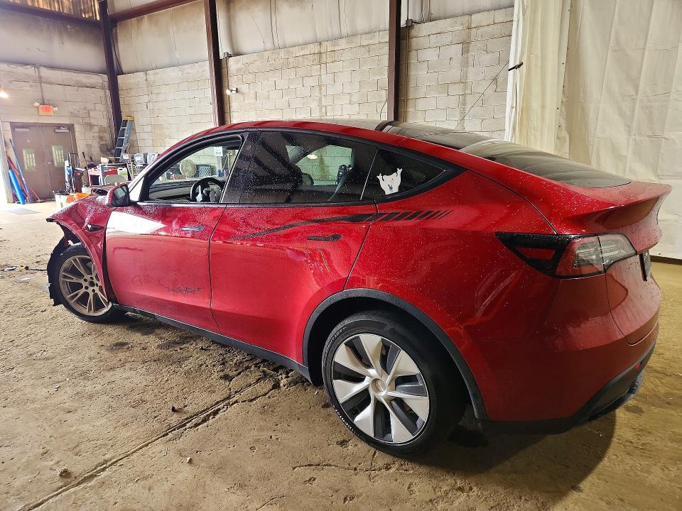 Photo 2 from auction – 2021 TESLA MODEL Y with VIN 5YJYGDEE6MF184555