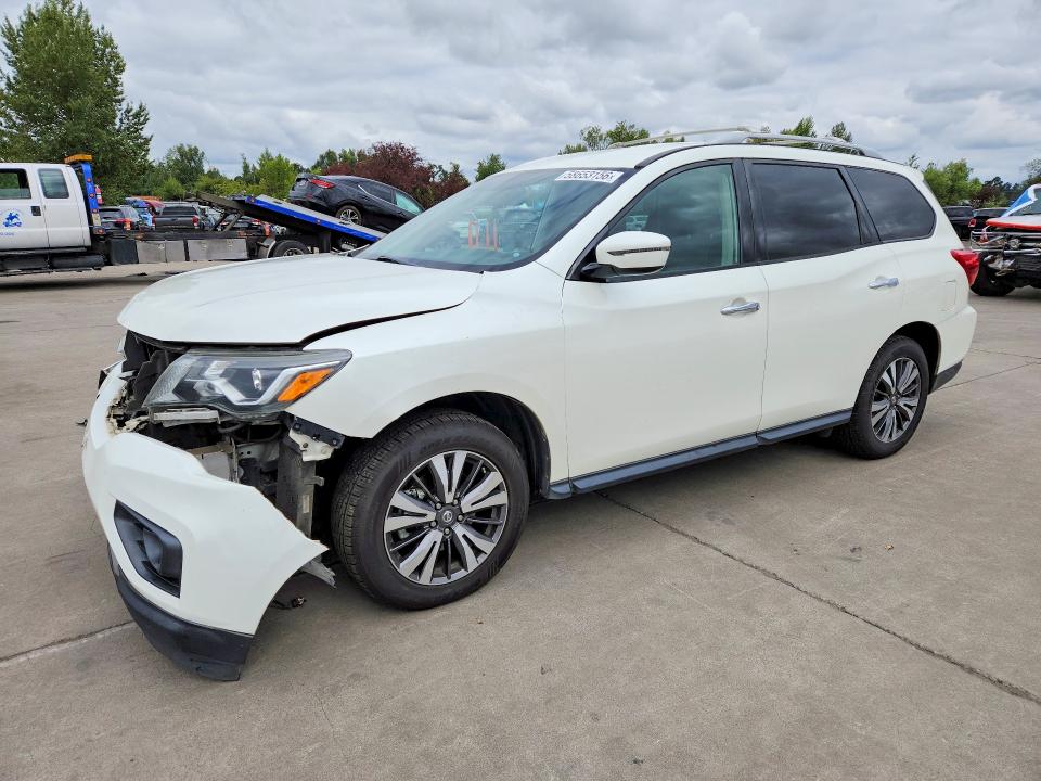 NISSAN PATHFINDER 2018 with VIN 5N1DR2MM3JC627285 - Photo from auction