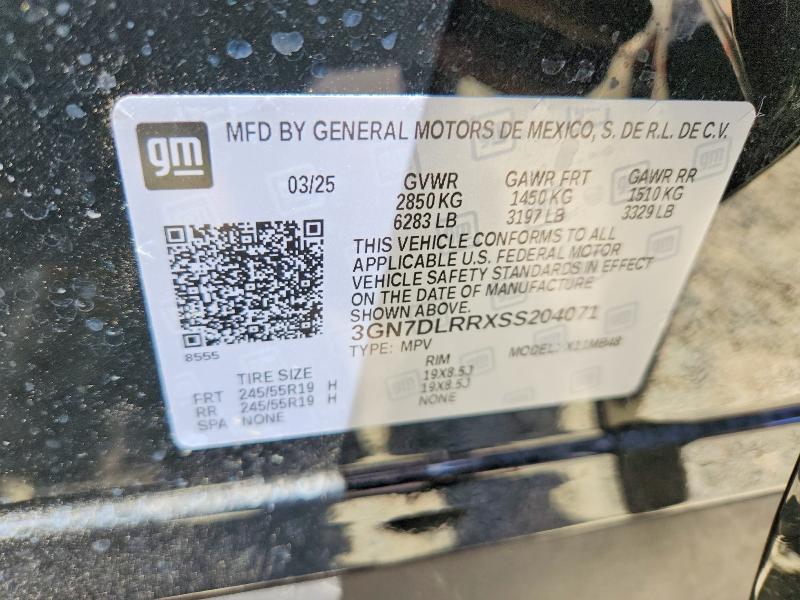 Photo 14 from auction – 2025 CHEVROLET EQUINOX with VIN 3GN7DLRRXSS204071