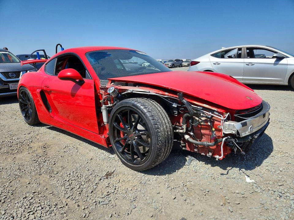 Photo 4 from auction – 2016 PORSCHE CAYMAN with VIN WP0AC2A82GK192399