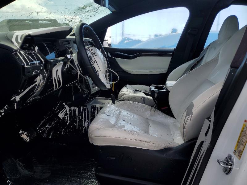 Photo 7 from auction – 2021 TESLA MODEL X with VIN 5YJXCDE21MF311418