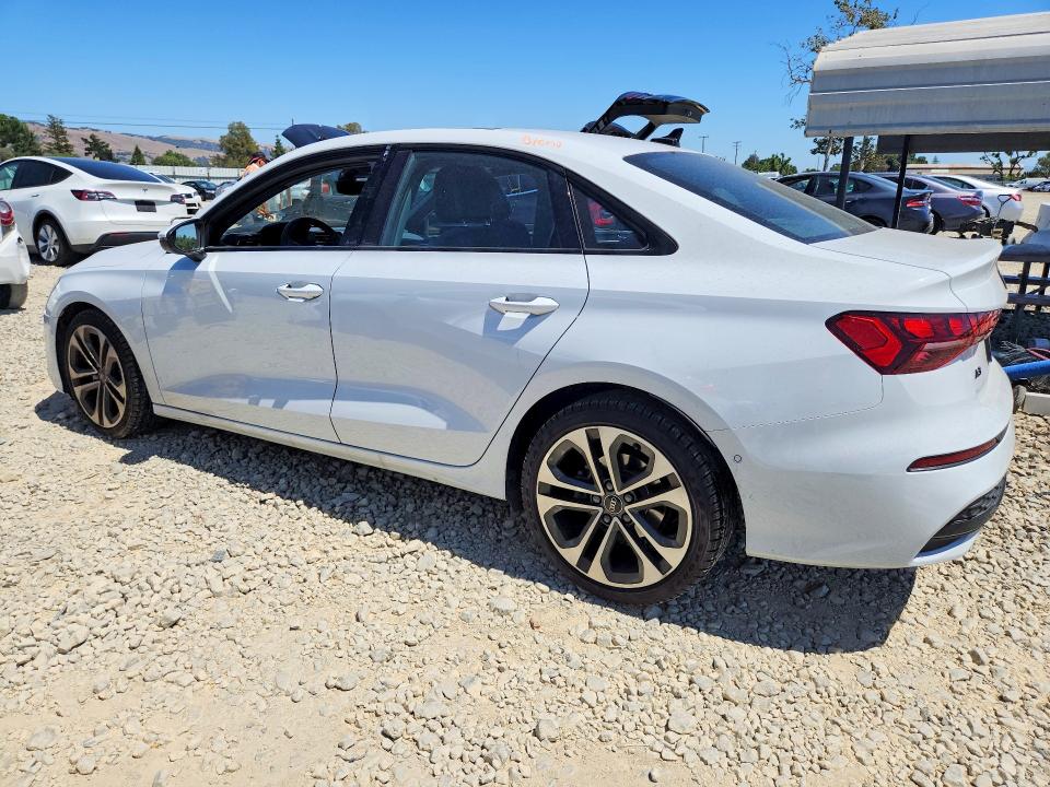 Photo 2 from auction – 2025 AUDI A3 with VIN WAUGUDGY3SA052108