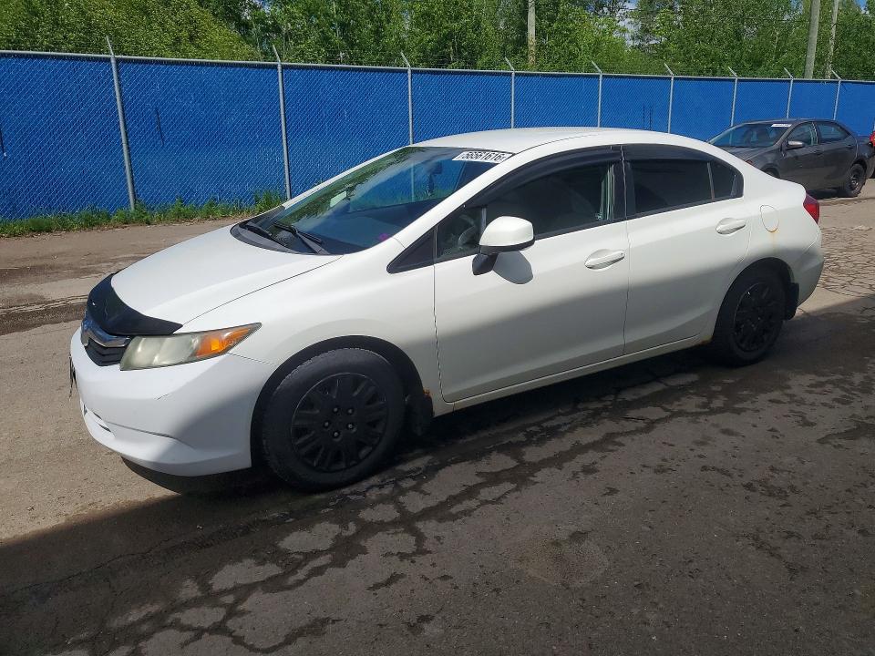 HONDA CIVIC 2012 with VIN 2HGFB2E41CH021341 - Photo from auction