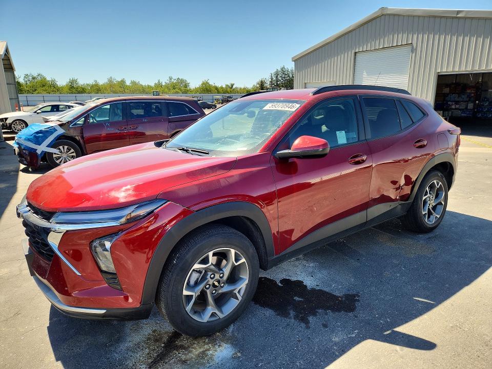 CHEVROLET TRAX 2025 with VIN KL77LHEP0SC154507 - Photo from auction