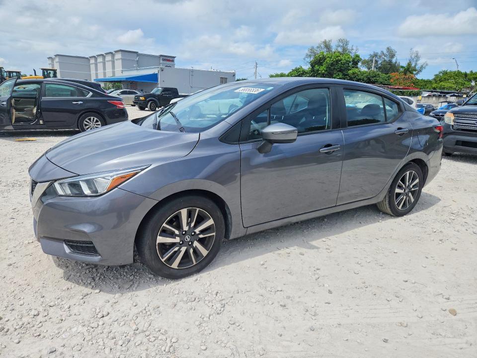 NISSAN VERSA 2021 with VIN 3N1CN8EV0ML824349 - Photo from auction