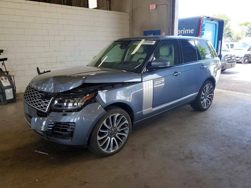 LAND ROVER RANGE ROVER 2021 with VIN SALGS2SE3MA450344 - Photo from auction