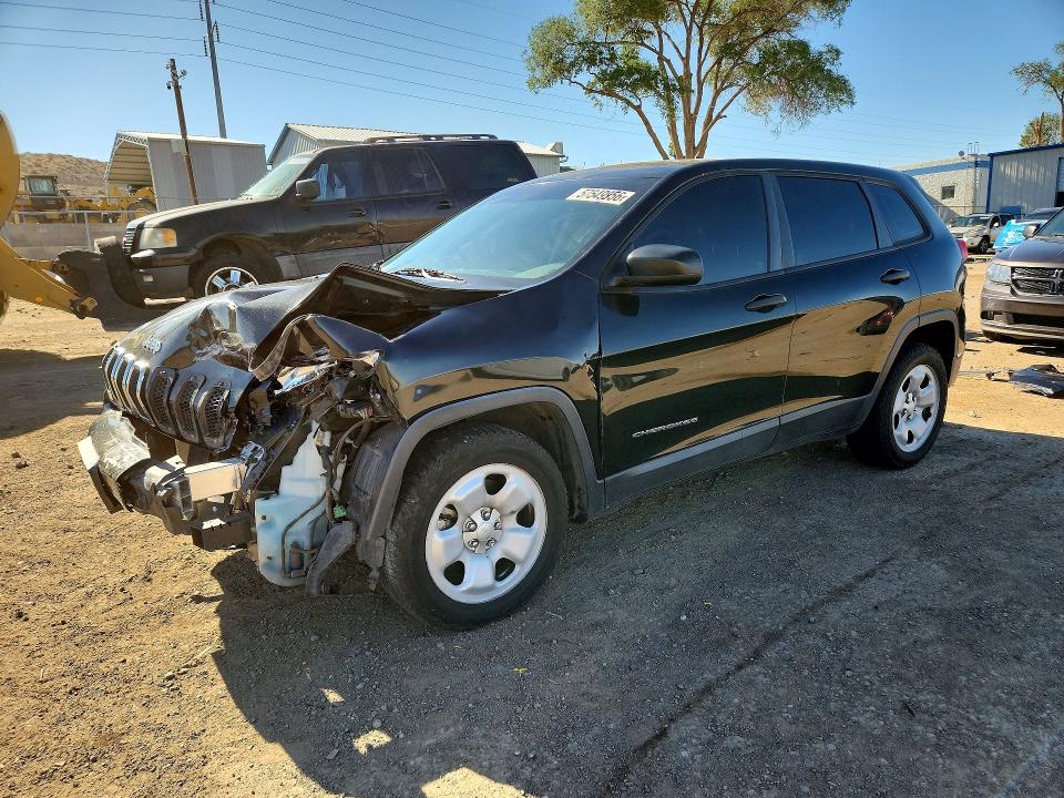 JEEP CHEROKEE 2014 with VIN 1C4PJLAB8EW163920 - Photo from auction