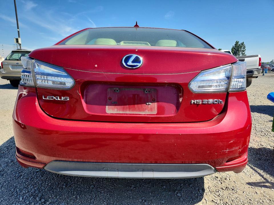 Photo 6 from auction – 2010 LEXUS HS with VIN JTHBB1BA0A2012328