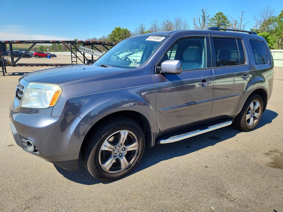 HONDA PILOT 2014 with VIN 5FNYF4H47EB050113 - Photo from auction