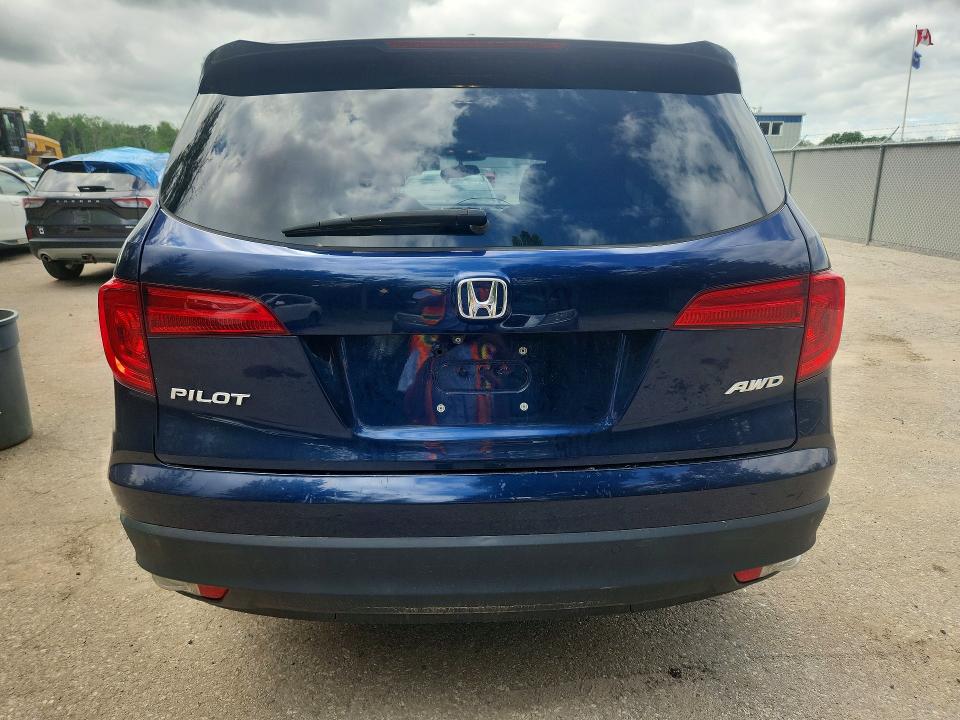 Photo 6 from auction – 2017 HONDA PILOT with VIN 5FNYF6H77HB504239