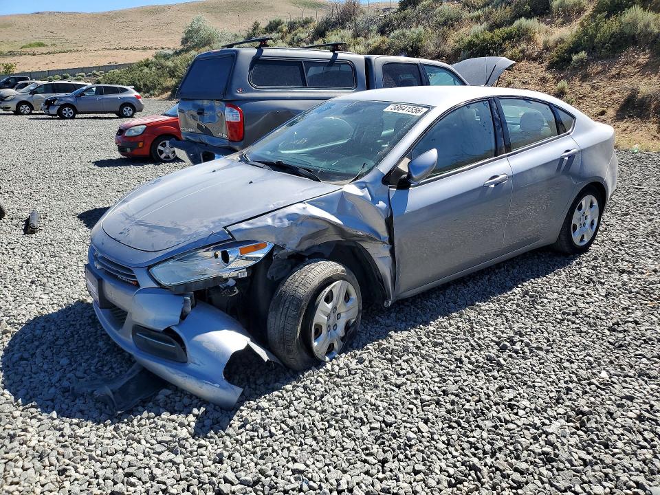 DODGE DART 2016 with VIN 1C3CDFAA6GD625165 - Photo from auction