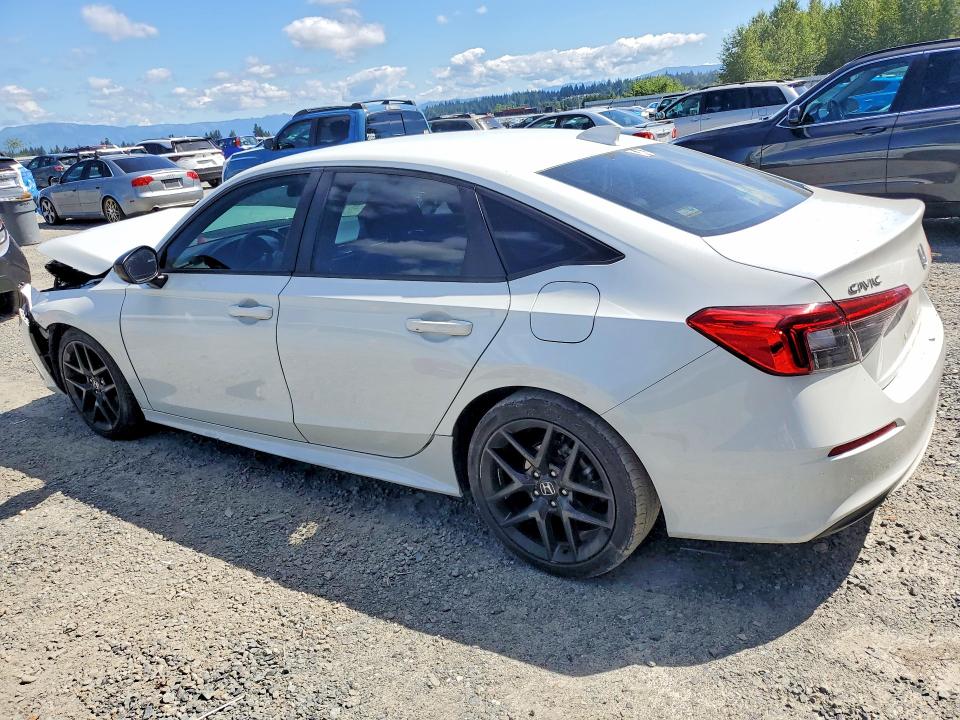 Photo 2 from auction – 2022 HONDA CIVIC with VIN 2HGFE2F53NH576356