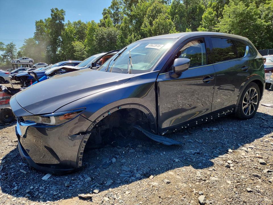 MAZDA CX-5 2022 with VIN JM3KFBDM6N1531521 - Photo from auction
