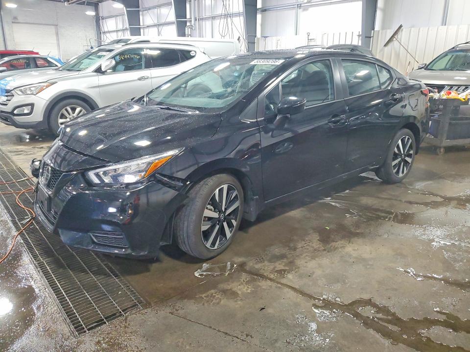 NISSAN VERSA 2022 with VIN 3N1CN8FV2NL840052 - Photo from auction