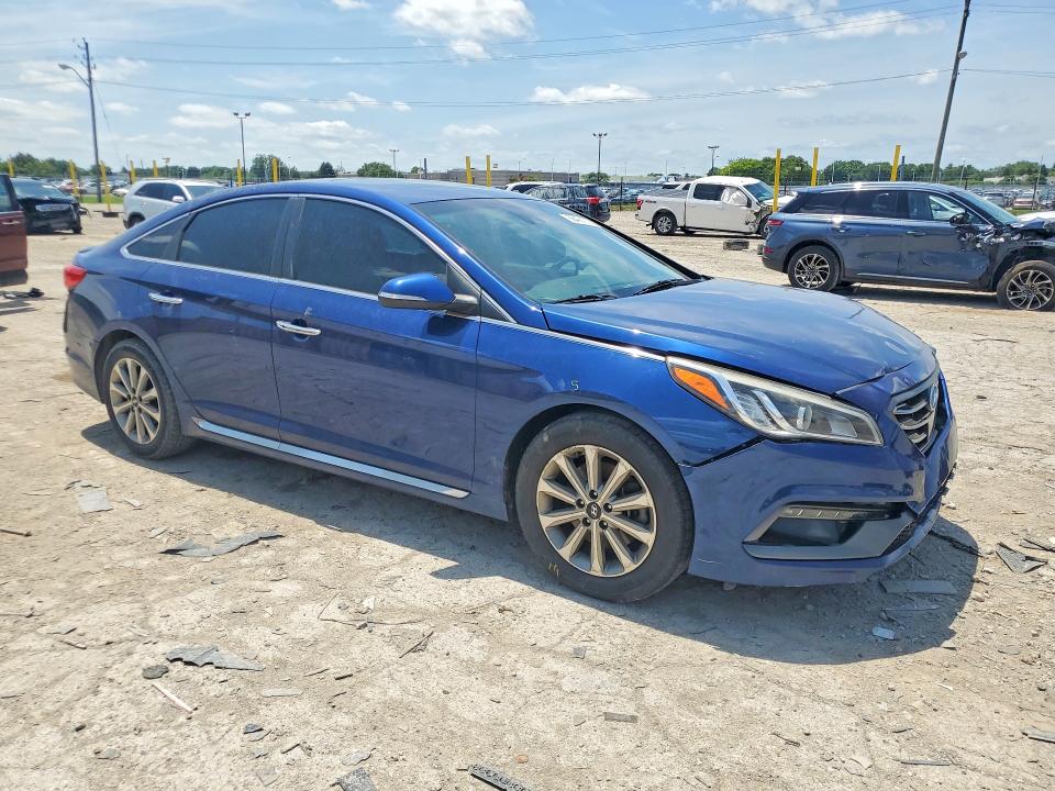 Photo 4 from auction – 2017 HYUNDAI SONATA with VIN 5NPE34AF3HH502345
