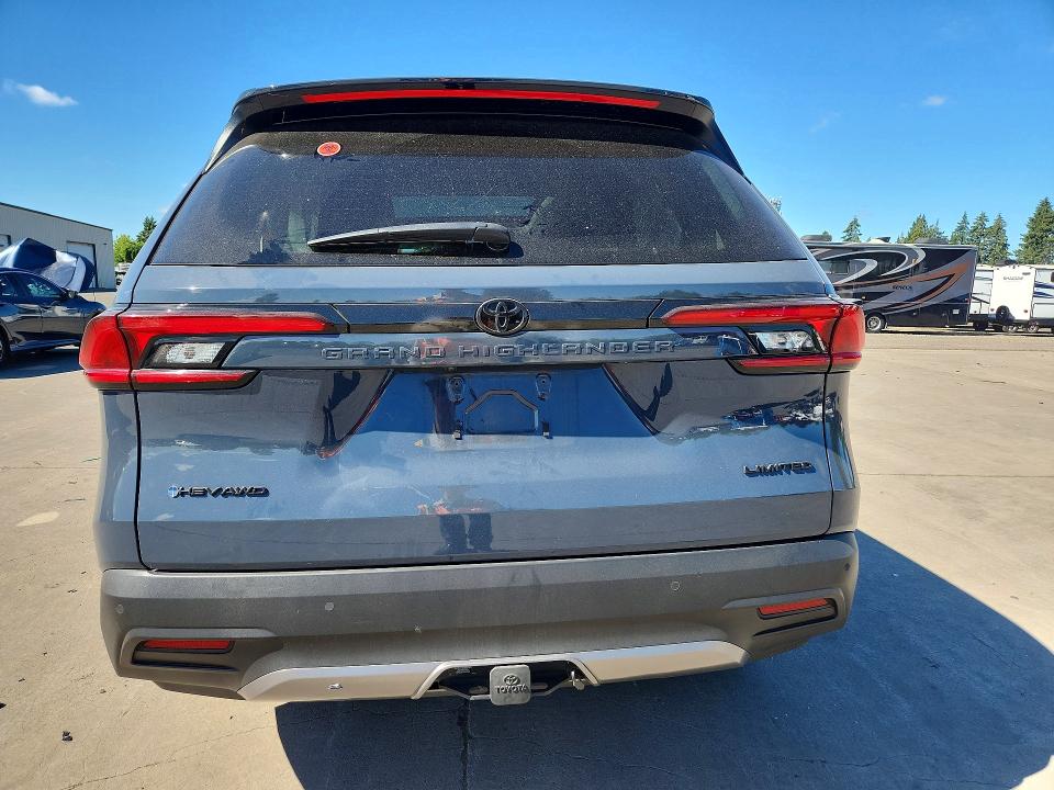Photo 6 from auction – 2025 TOYOTA GRAND HIGHLANDER HYBRID with VIN 5TDACAB5XSS033419