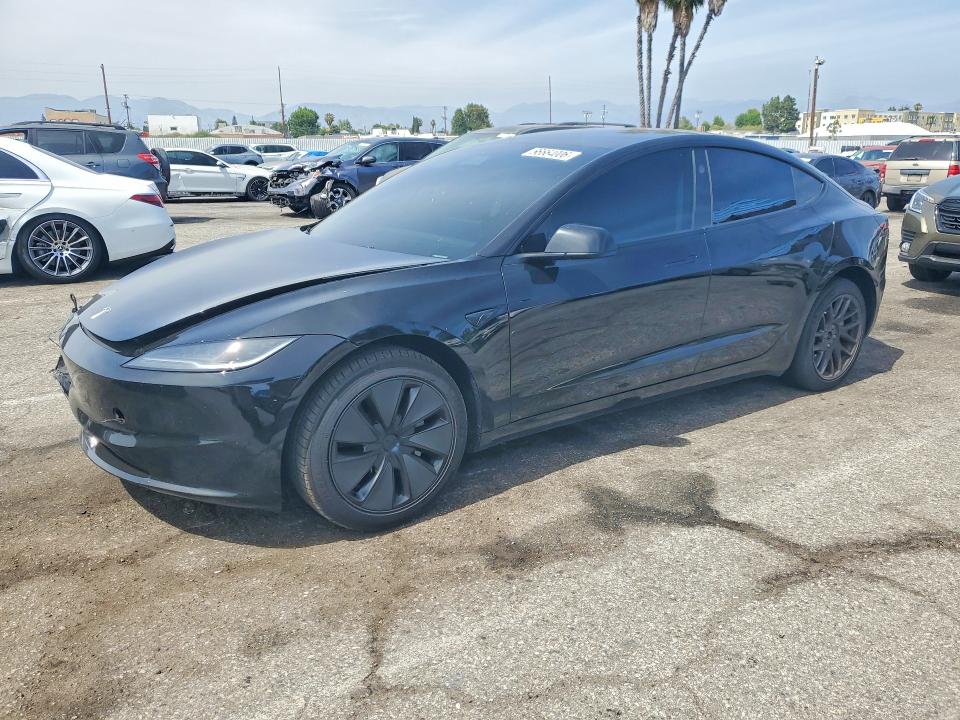 TESLA MODEL 3 2025 with VIN 5YJ3E1EA2SF921274 - Photo from auction