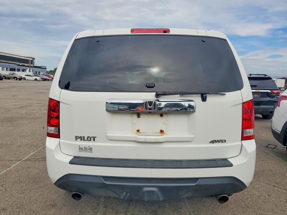 Photo 6 from auction – 2014 HONDA PILOT with VIN 5FNYF4H64EB039989