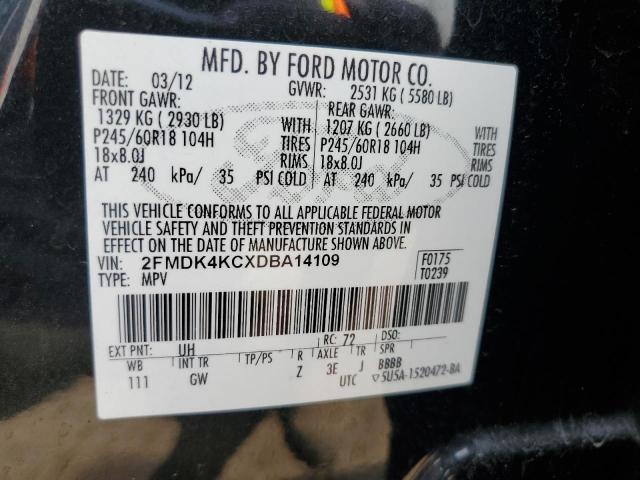Photo 14 from auction – 2013 FORD EDGE LIMIT with VIN 2FMDK4KCXDBA14109
