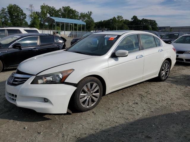 HONDA ACCORD EXL 2012 with VIN 1HGCP3F85CA032191 - Photo from auction