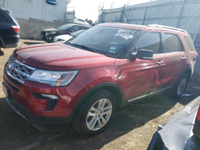 FORD EXPLORER X 2018 with VIN 1FM5K8D86JGB93712 - Photo from auction