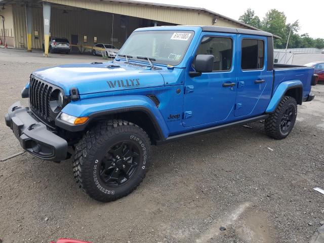 JEEP GLADIATOR 2022 with VIN 1C6HJTAG6NL147367 - Photo from auction