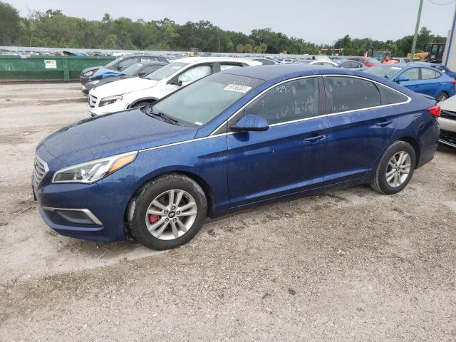 HYUNDAI SONATA SE 2017 with VIN 5NPE24AF6HH486466 - Photo from auction