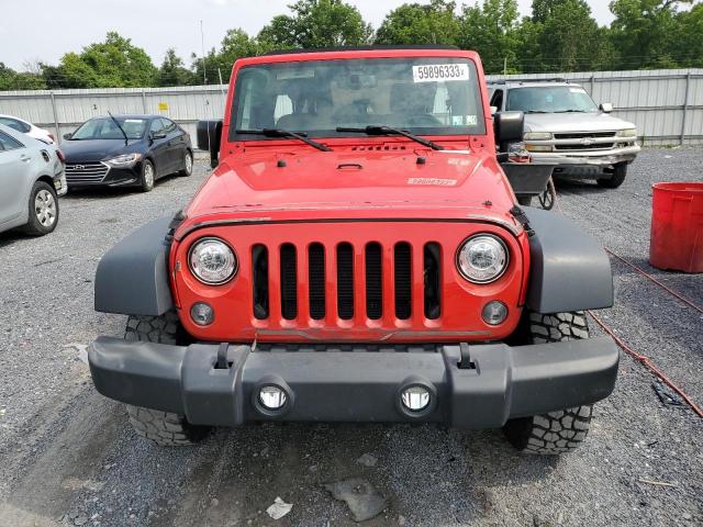 Photo 5 from auction – 2017 JEEP WRANGLER U with VIN 1C4BJWFG8HL590715