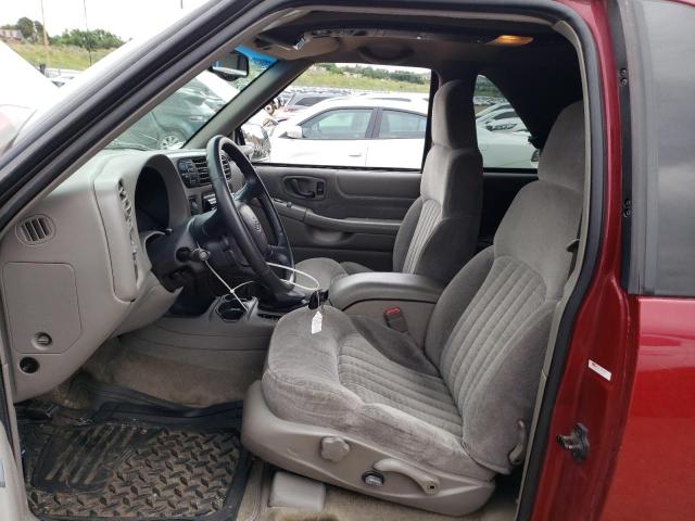 Photo 7 from auction – 2002 CHEVROLET BLAZER with VIN 1GNCT18W12K102554
