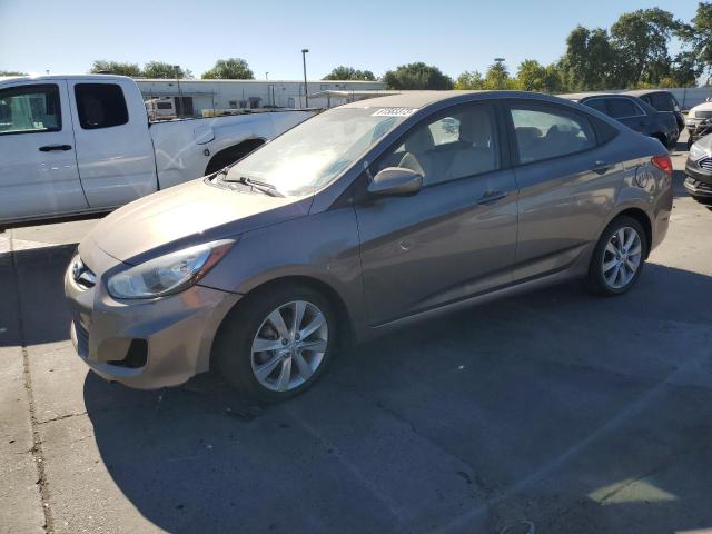 HYUNDAI ACCENT GLS 2012 with VIN KMHCU4AE4CU118595 - Photo from auction