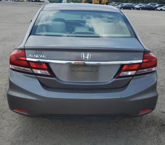 Photo 6 from auction – 2013 HONDA CIVIC LX with VIN 19XFB2F52DE020752