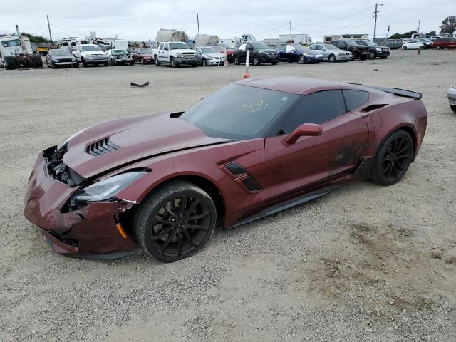 CHEVROLET CORVETTE G 2019 with VIN 1G1YW2D76K5120615 - Photo from auction