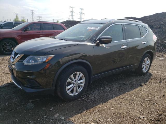 NISSAN ROGUE S 2015 with VIN KNMAT2MV5FP525858 - Photo from auction