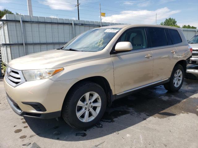 TOYOTA HIGHLANDER 2011 with VIN 5TDBK3EH4BS072225 - Photo from auction