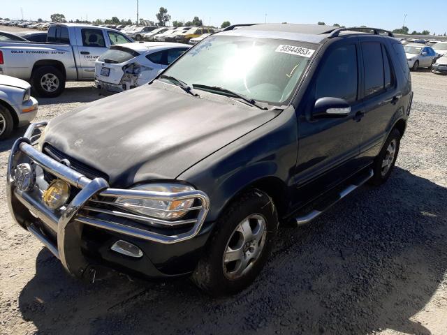 MERCEDES-BENZ ML 320 2002 with VIN 4JGAB54E12A312631 - Photo from auction