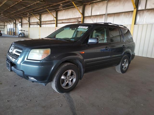 HONDA PILOT EX 2006 with VIN 2HKYF18566H519279 - Photo from auction