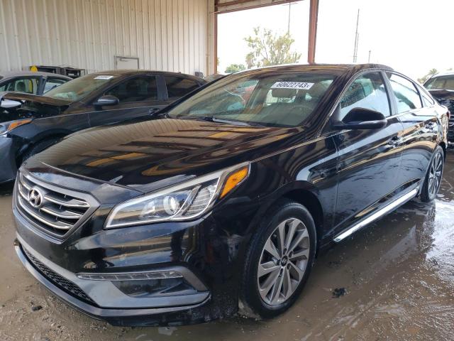 HYUNDAI SONATA SPO 2016 with VIN 5NPE34AF5GH369148 - Photo from auction