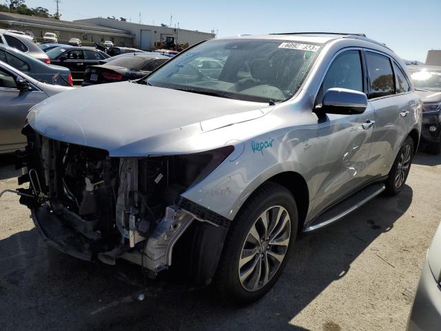 ACURA MDX TECHNO 2016 with VIN 5FRYD4H41GB007135 - Photo from auction