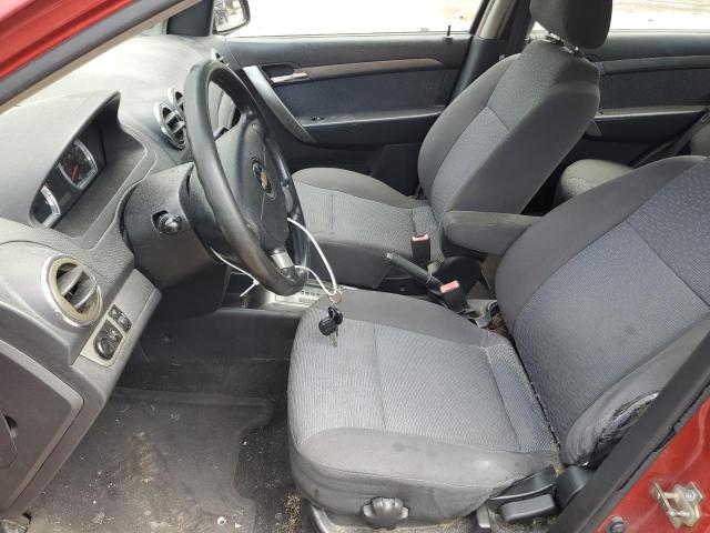Photo 7 from auction – 2007 CHEVROLET AVEO LT with VIN KL1TG56617B111048