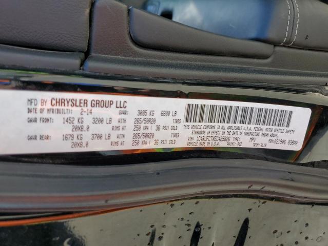 Photo 14 from auction – 2014 JEEP GRAND CHER with VIN 1C4RJFCTXEC425826