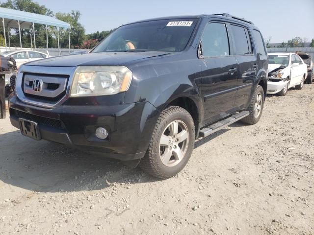 HONDA PILOT EX 2011 with VIN 5FNYF3H43BB031533 - Photo from auction