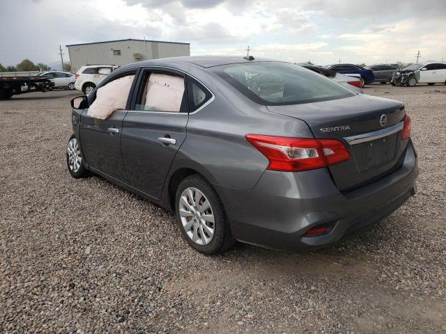 Photo 2 from auction – 2016 NISSAN SENTRA S with VIN 3N1AB7AP3GL639718