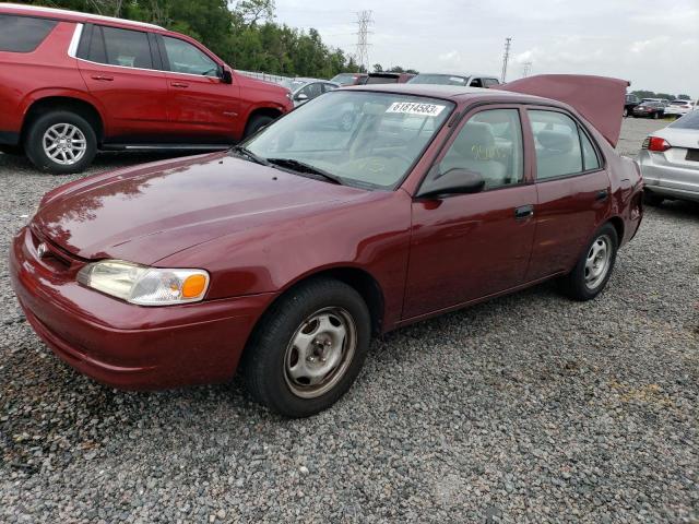 TOYOTA COROLLA VE 2000 with VIN 2T1BR12E6YC317652 - Photo from auction
