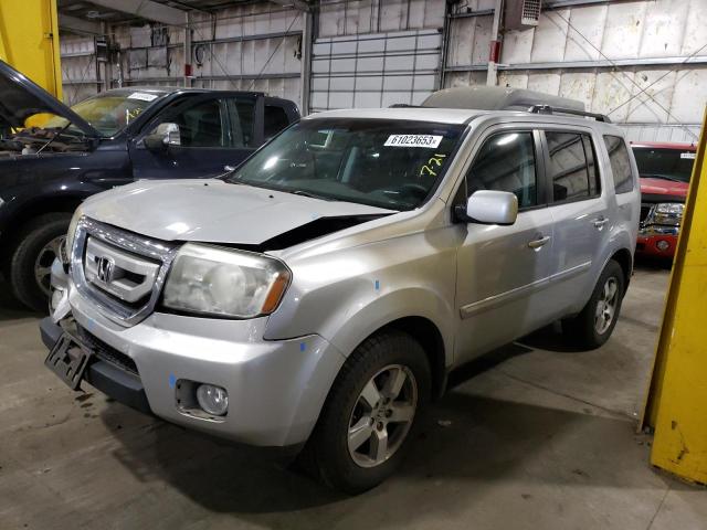 HONDA PILOT EX 2011 with VIN 5FNYF3H47BB003525 - Photo from auction