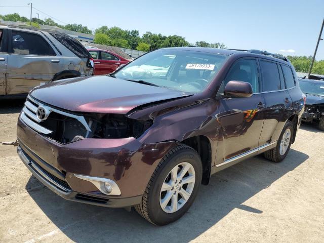 TOYOTA HIGHLANDER 2013 with VIN 5TDZK3EH4DS130366 - Photo from auction