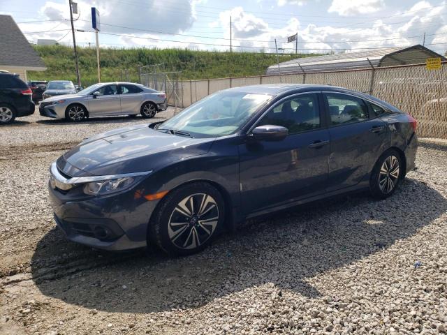 HONDA CIVIC EX 2017 with VIN 19XFC1F35HE006856 - Photo from auction