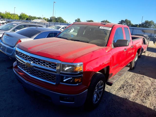 CHEVROLET SILVERADO 2014 with VIN 1GCVKREC9EZ178760 - Photo from auction
