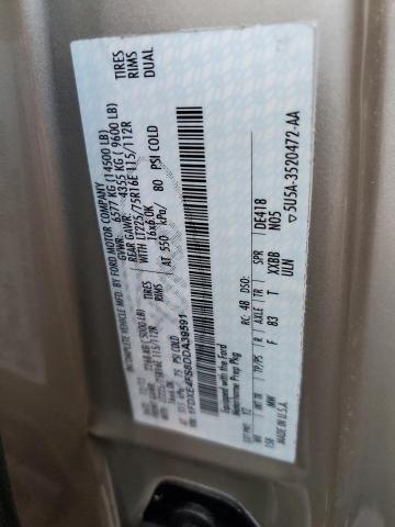 Photo 10 from auction – 2013 FORD E450 RV with VIN 1FDXE4FS8DDA39591