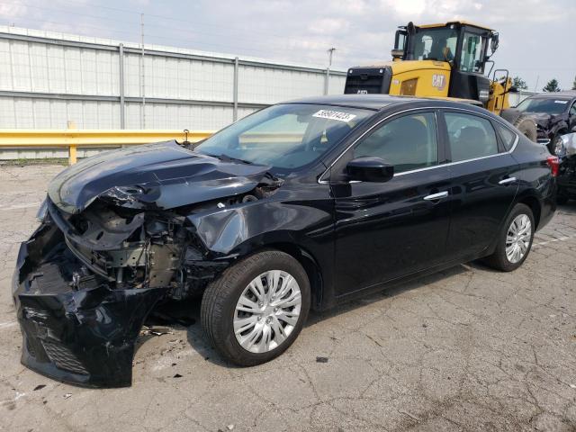 NISSAN SENTRA S 2019 with VIN 3N1AB7AP1KY282566 - Photo from auction